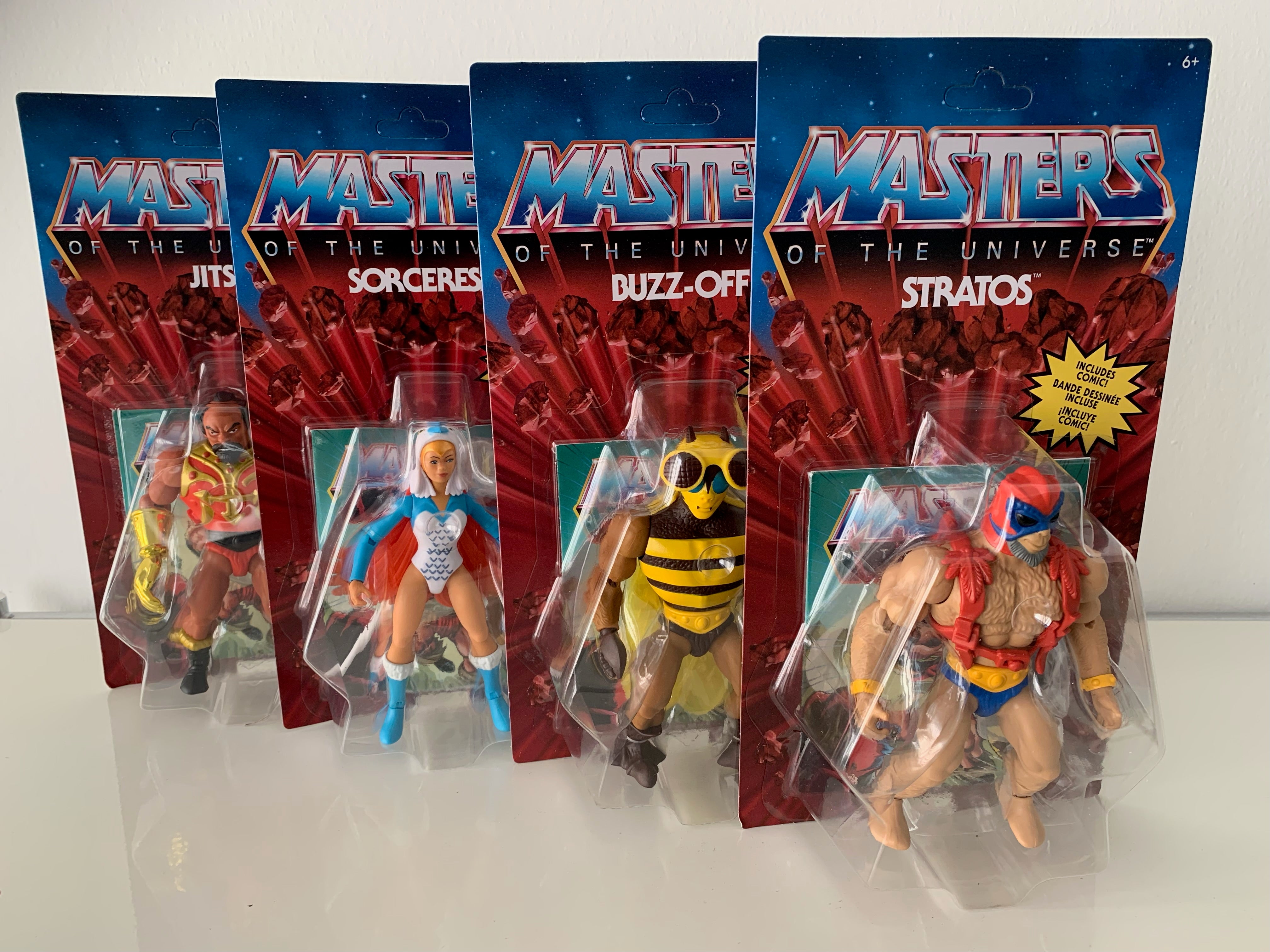 Masters of the Universe: Origins Wave 7 Set of 4 Figures